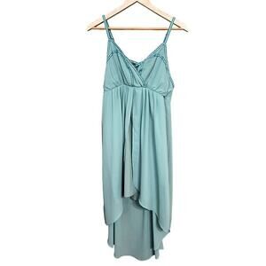 Esley Mint Green High Lo Dress Size Large
